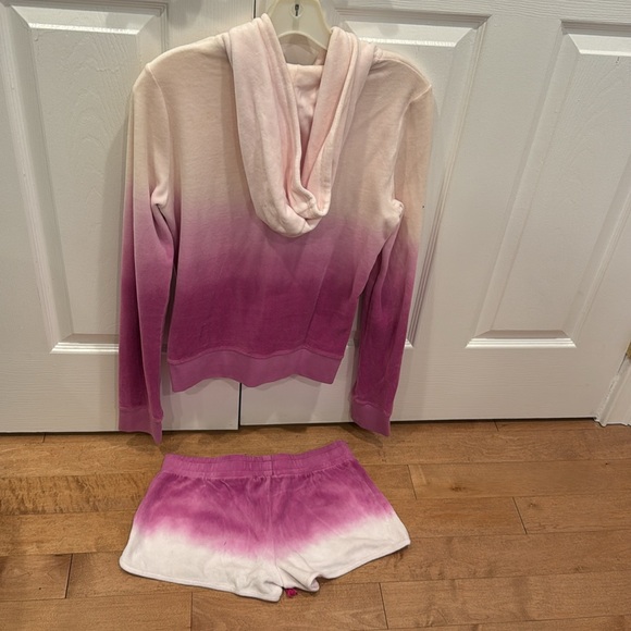 Juicy Couture velour short ombré set - Picture 2 of 6